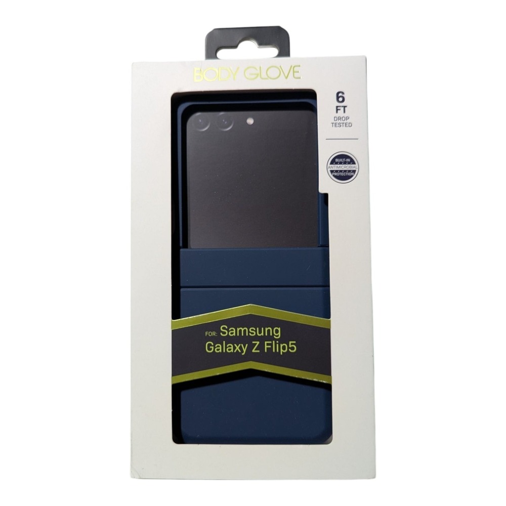 E1. Body Glove Antimicrobial Phone Case for Samsung Galaxy Z Flip5‎ - Navy Blue